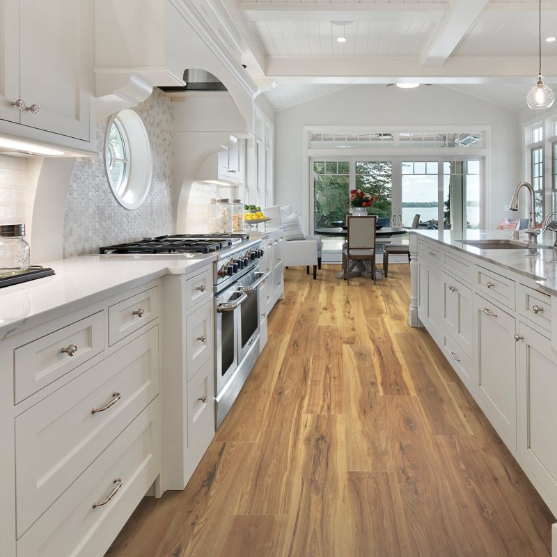 Stoller Floors providing laminate flooring for your space in Orrville, OH - Morena Cliffs - Sunbathed Pecan